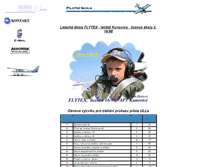 Tablet Screenshot of flytex.cz